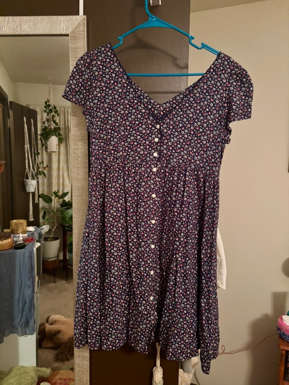 Denim & Supply Ralph Lauren Navy Floral Dress (S)